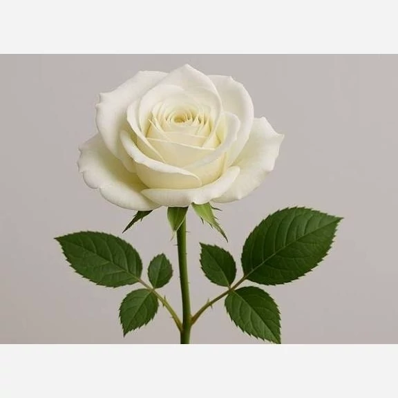 نهال گل رز سفید